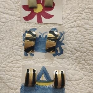 Vintage 80's earrings